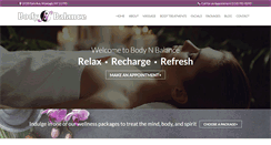 Desktop Screenshot of bodynbalancehealing.com